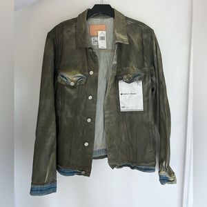 Brand New Purple Brand khaki Men Jacket